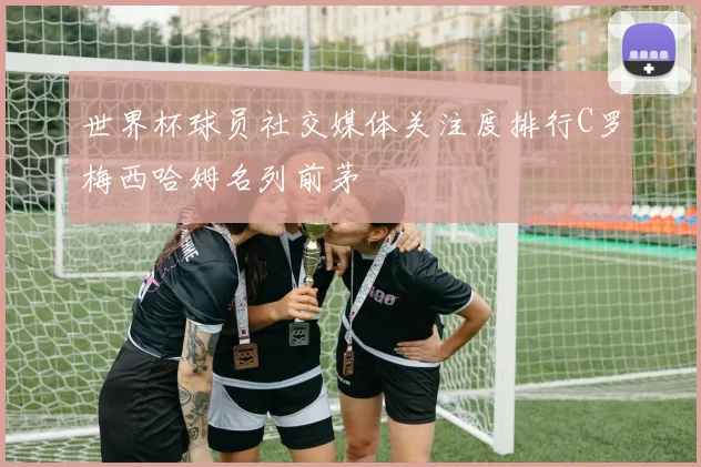 世界杯球员社交媒体关注度排行C罗梅西哈姆名列前茅